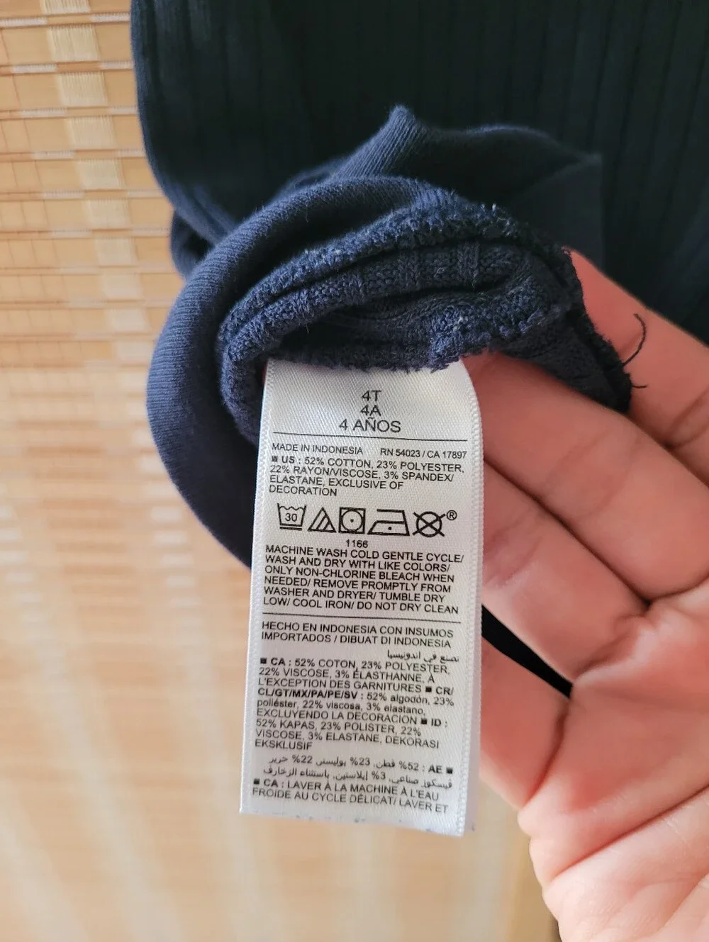 Old Navy classic ribbed